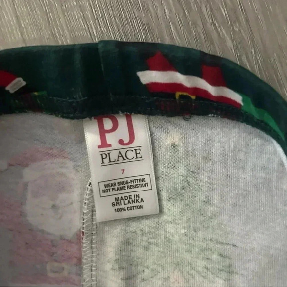 Kids The Children’s Place PJ Place Christmas Pajamas Size 6/7 - Picture 5 of 5